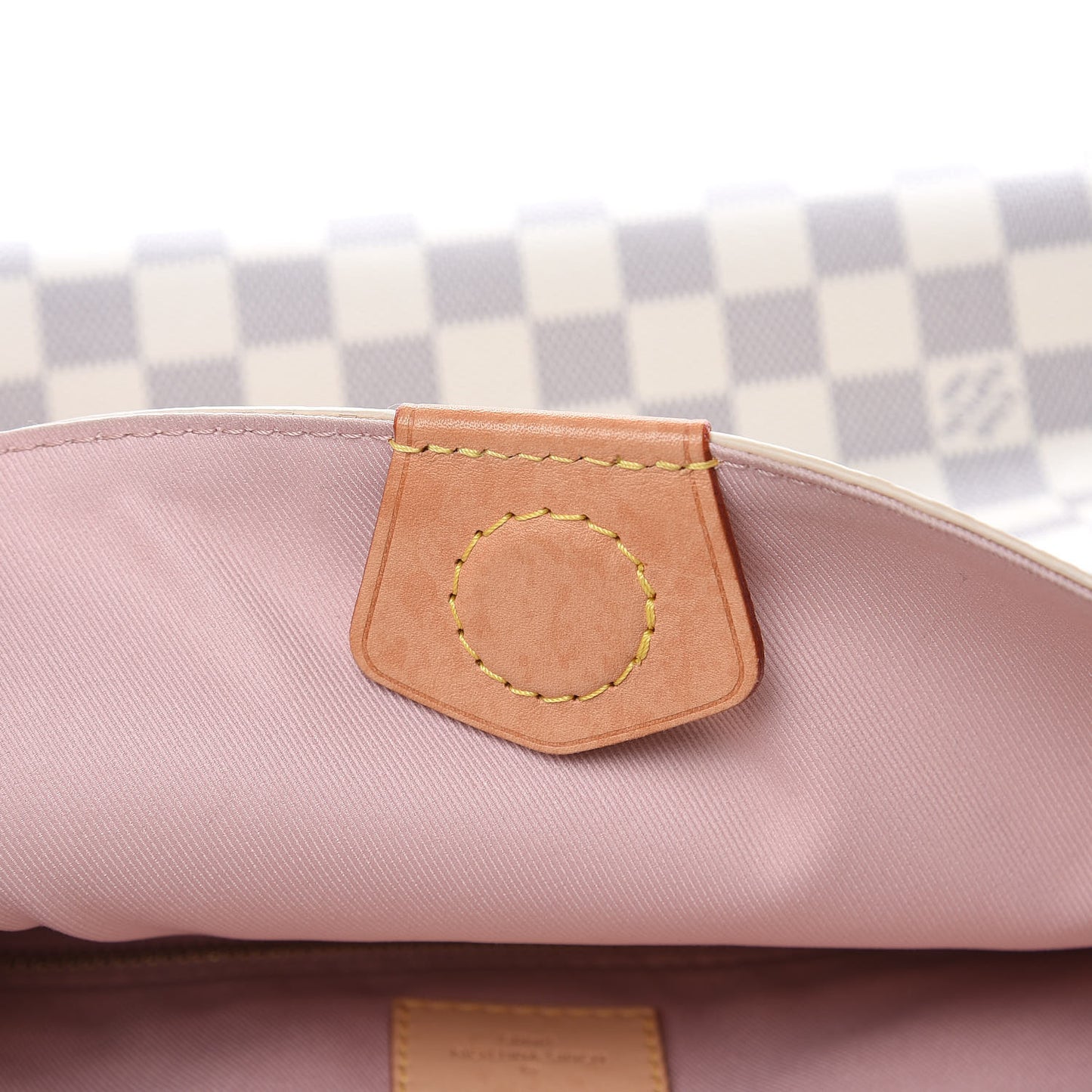 Damier Azur Graceful PM Rose Ballerine