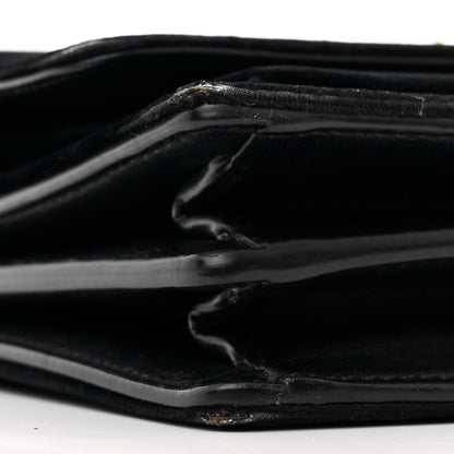Saint Laurent Velvet Small Monogram Sunset Black 10 of 12