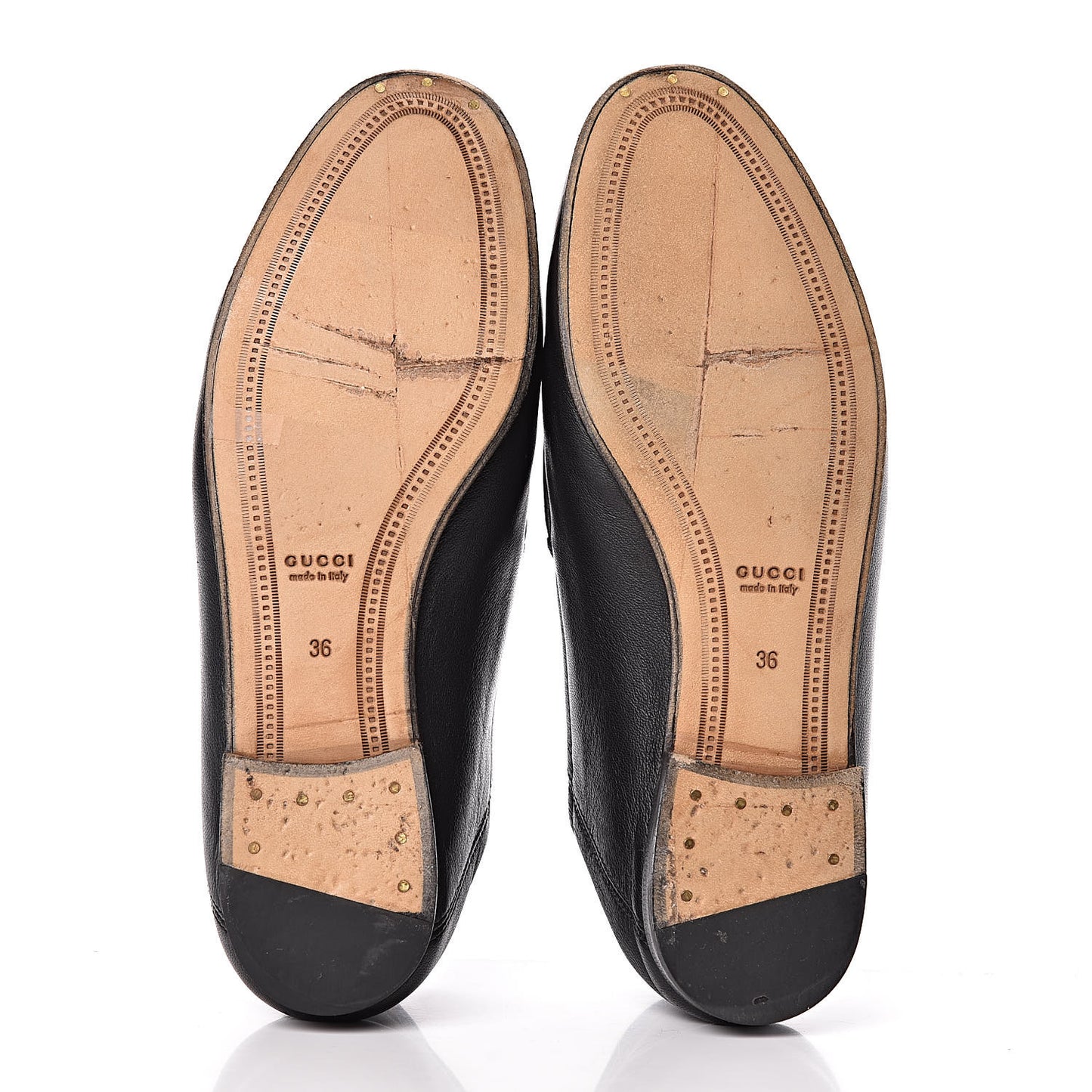 Lambskin Womens Brixton Horsebit Loafers 36 Black