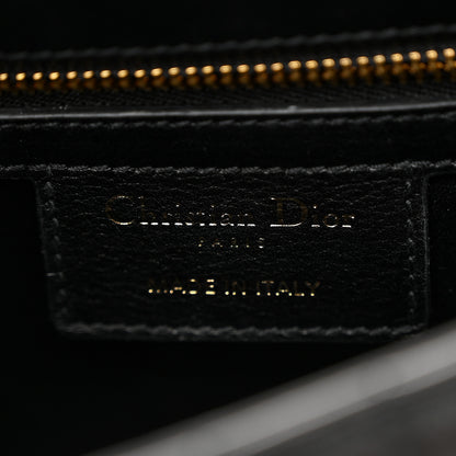 Christian Dior Calfskin Cannage Small Caro Bag Black 6 of 11