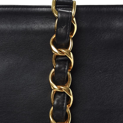 Chanel Lambskin CC Tote Black 14 of 14