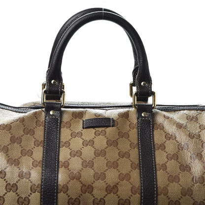 Gucci Crystal Monogram Medium Joy Boston Dark Brown 12 of 14