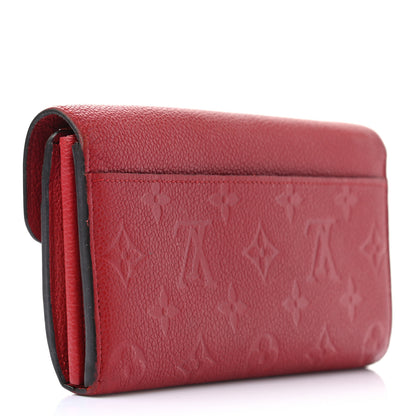 Louis Vuitton Empreinte Sarah Wallet NM Cherry 3 of 8