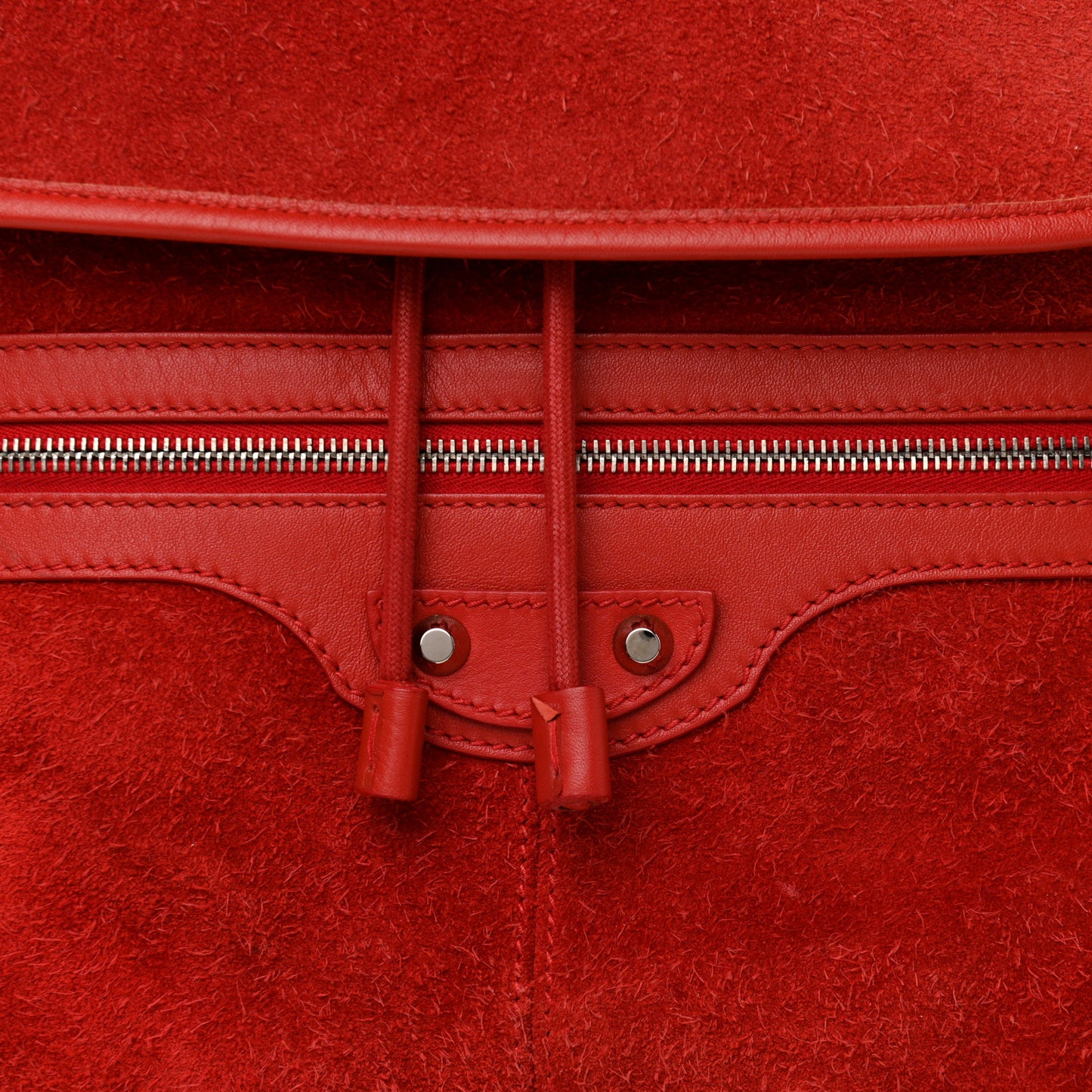 Matte Calfskin Classic Hardware S Traveler Backpack Rouge Grenade