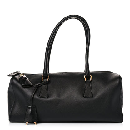 Prada Saffiano Sport Shoulder Bag Black 1 of 14