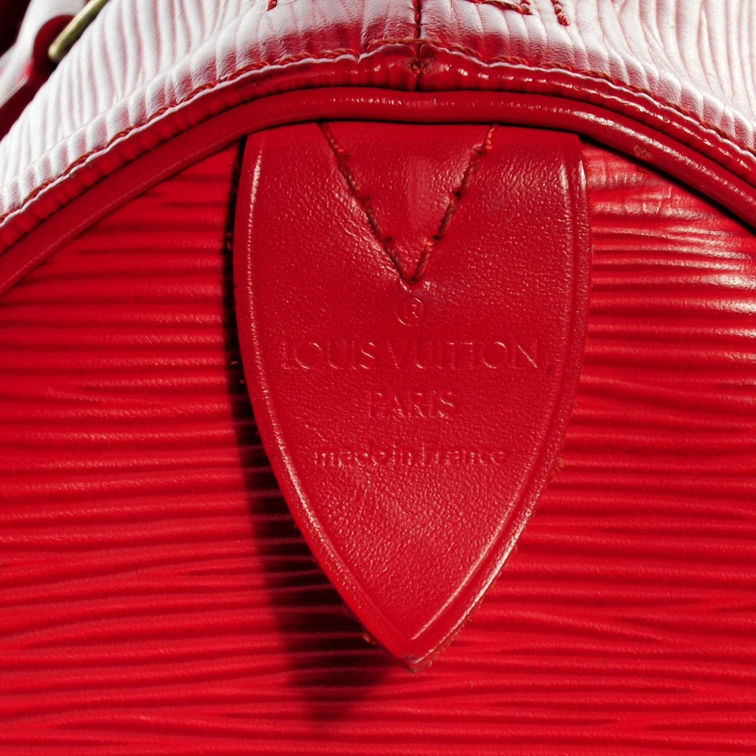 Louis Vuitton Epi Speedy 30 Rouge 7 of 7