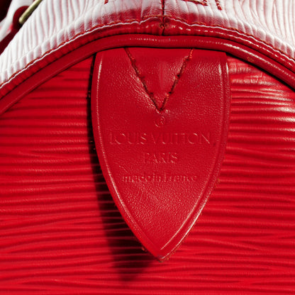 Louis Vuitton Epi Speedy 30 Rouge 7 of 7