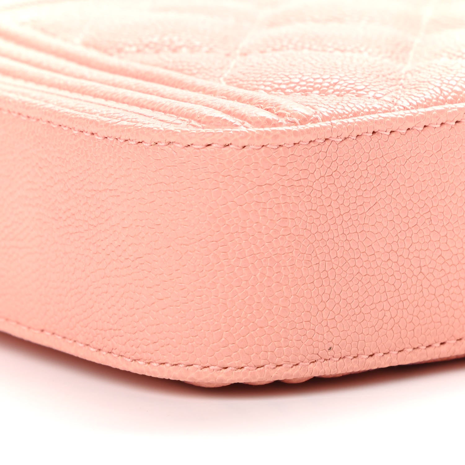 Chanel Caviar Quilted Small Boy Clutch With Chain Light Pink 11 of 13