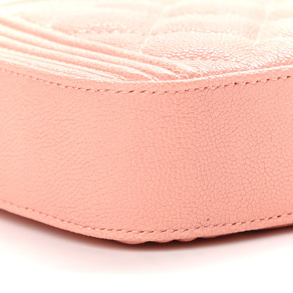 Chanel Caviar Quilted Small Boy Clutch With Chain Light Pink 11 of 13