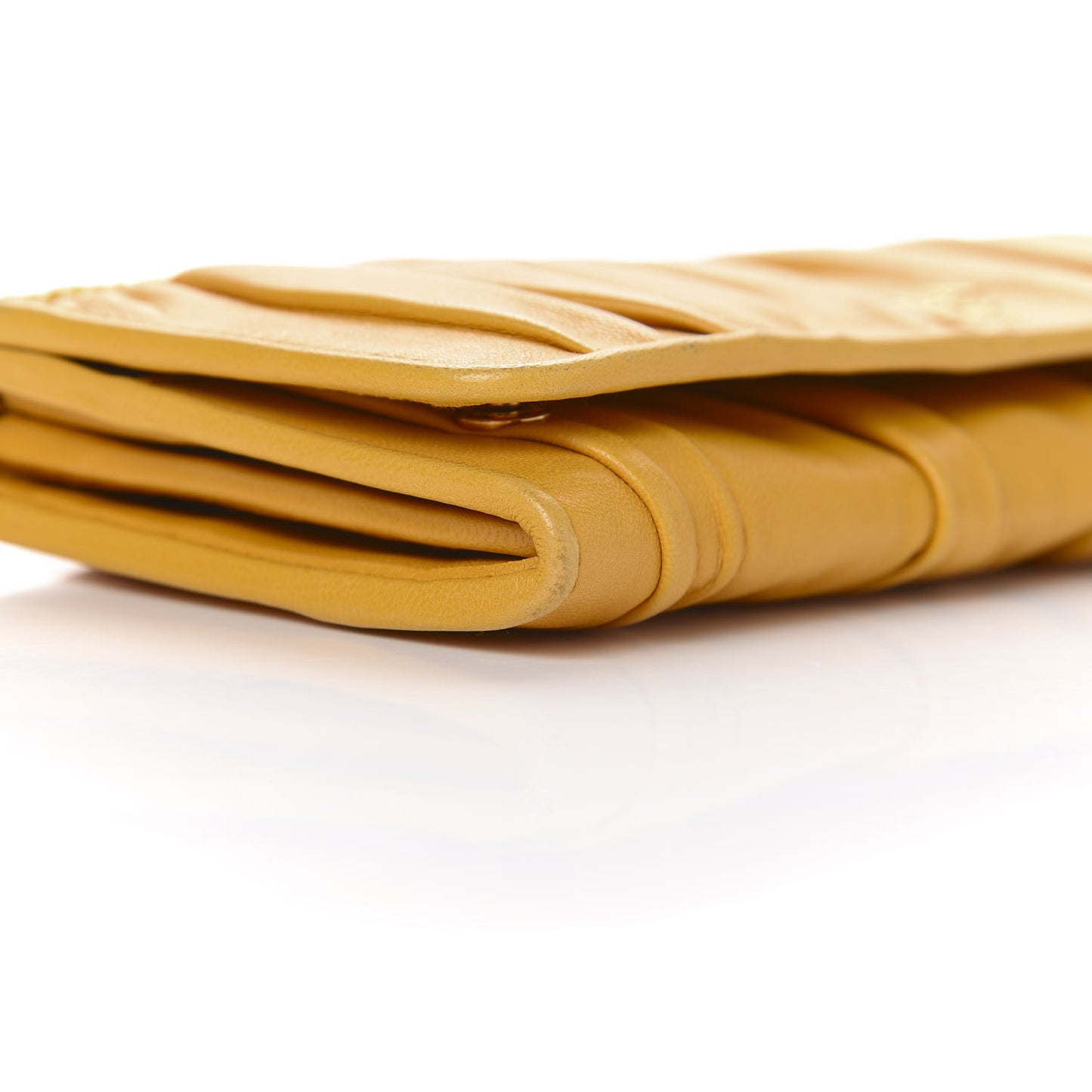 Nappa Gaufre Continental Wallet Ginestra