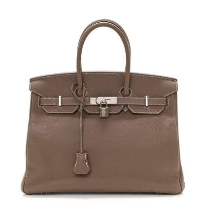 Hermes Togo Birkin 35 Etoupe 1 of 13