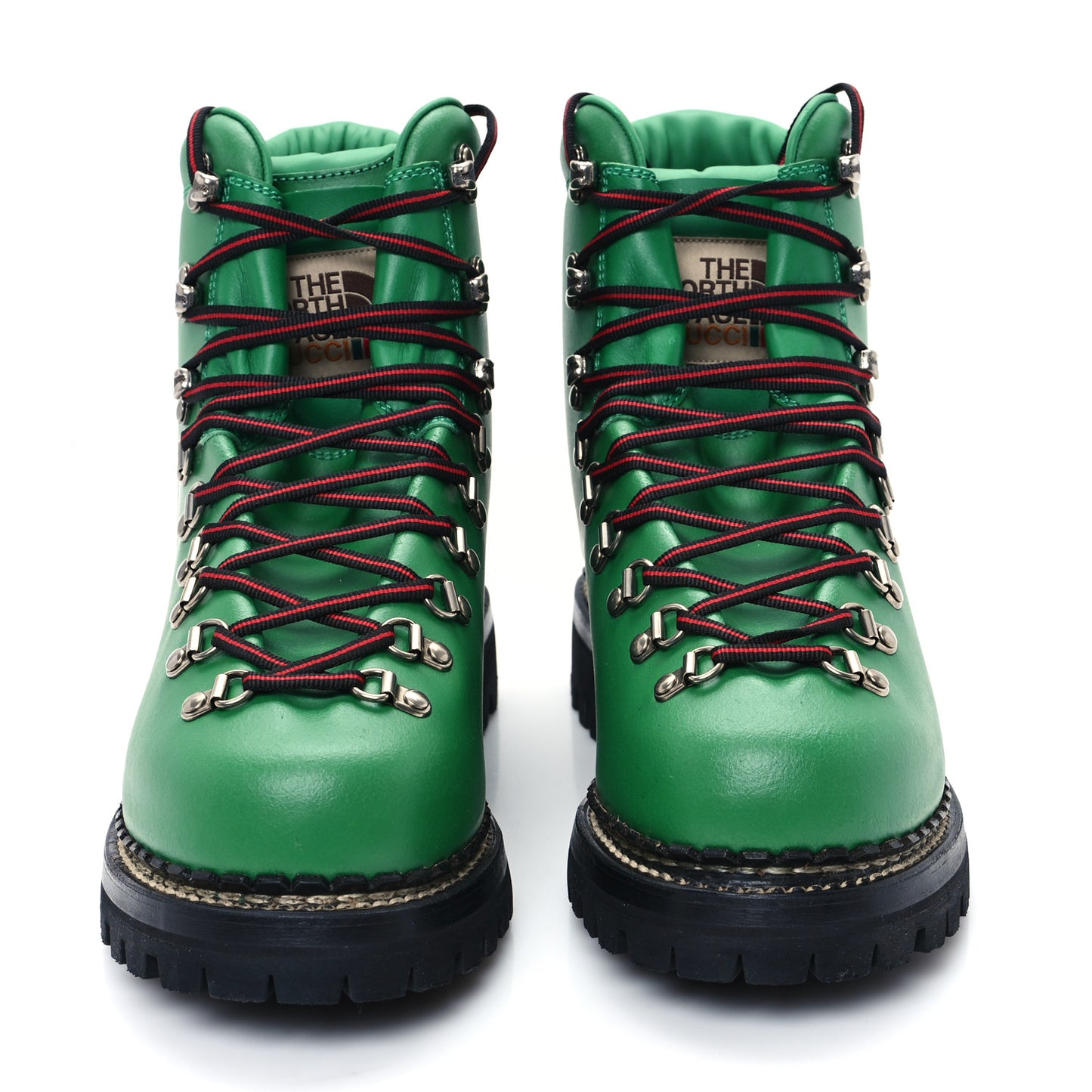 X THE NORTH FACE Calfskin Mens Hiking Ankle Boots 9 New Shamarock