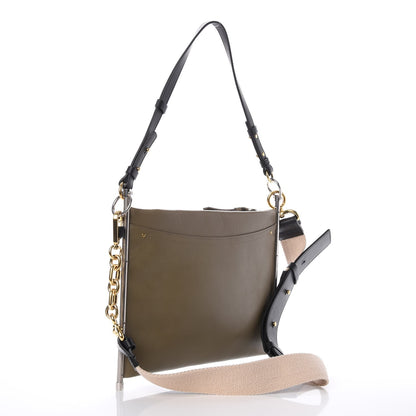 Chloe Smooth Calfskin Medium Roy Clutch Merino Grey 4 of 7