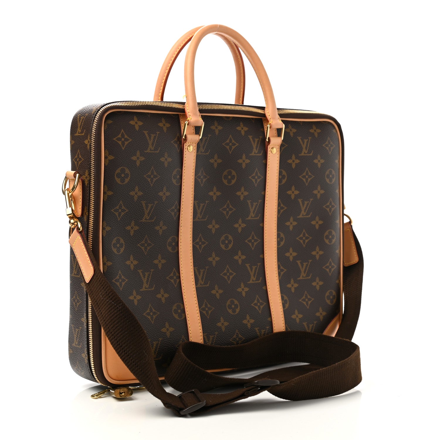 Louis Vuitton Monogram Cupertino Briefcase 2 of 8