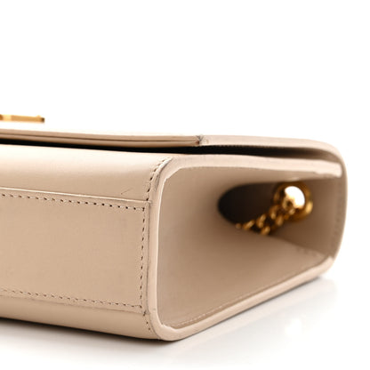 Saint Laurent Smooth Calfskin Medium Classic Monogram Kate Tassel Satchel Nude Powder 10 of 16