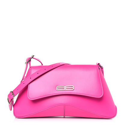 Balenciaga Box Calfskin Medium XX Flap Bag Lipstick Pink 1 of 9