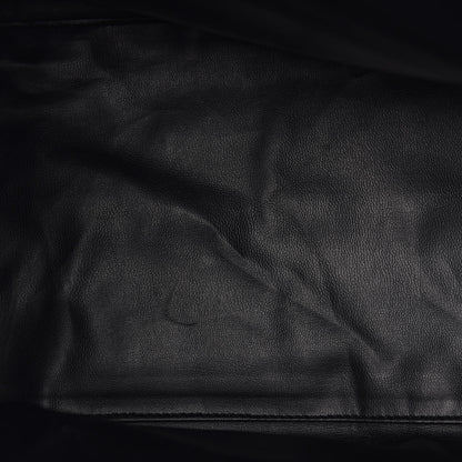 Chanel Calfskin Stitched XL Weekender Black 11 of 14