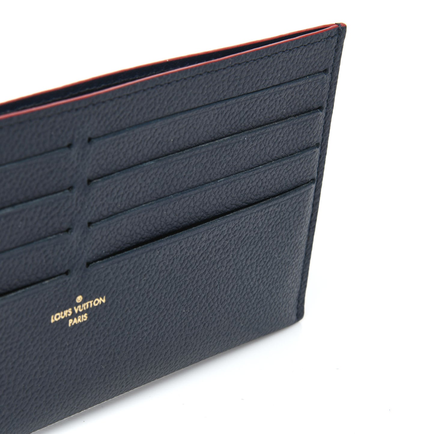 Empreinte Pochette Felicie Chain Wallet Marine Rouge