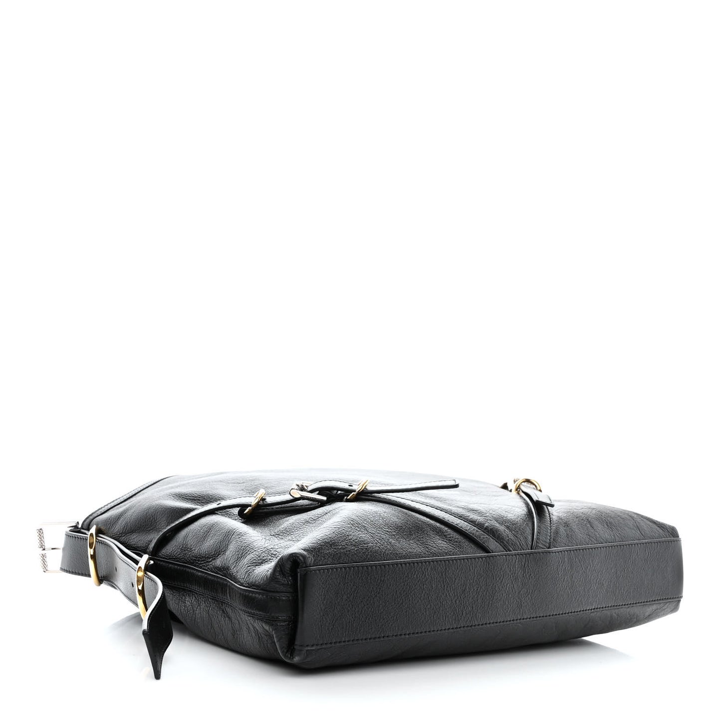 Calfskin Medium Voyou Bag Black
