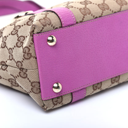 Gucci Monogram Small Abbey Tote Pink 6 of 12