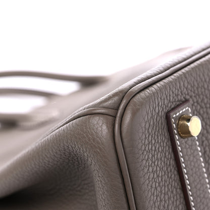 Hermes Togo Birkin 35 Etoupe 10 of 12