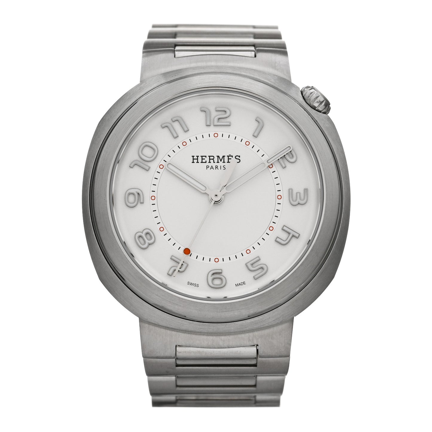 Stainless Steel 36mm Cut Automatic Watch