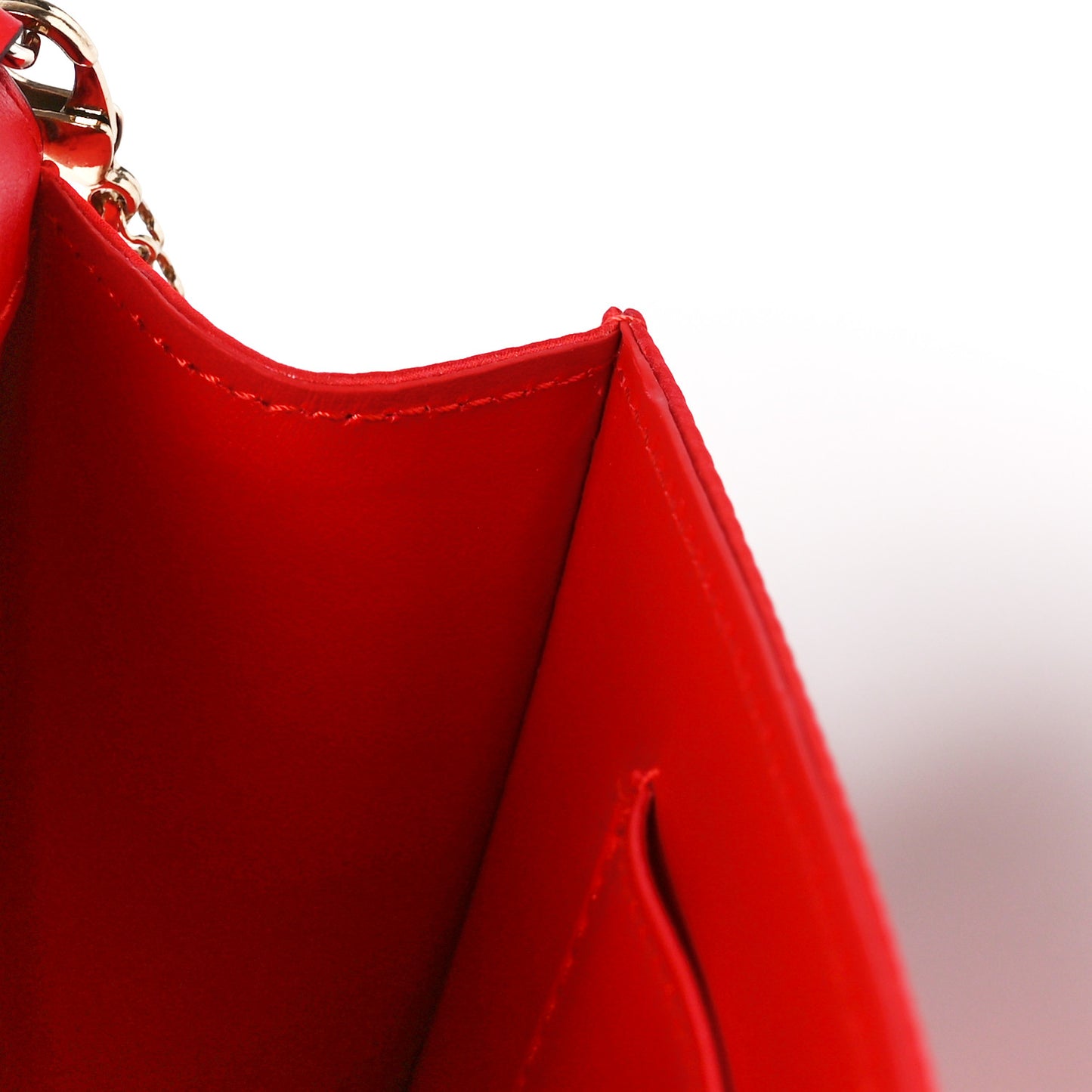 Satin Loubi54 Crossbody Clutch Red