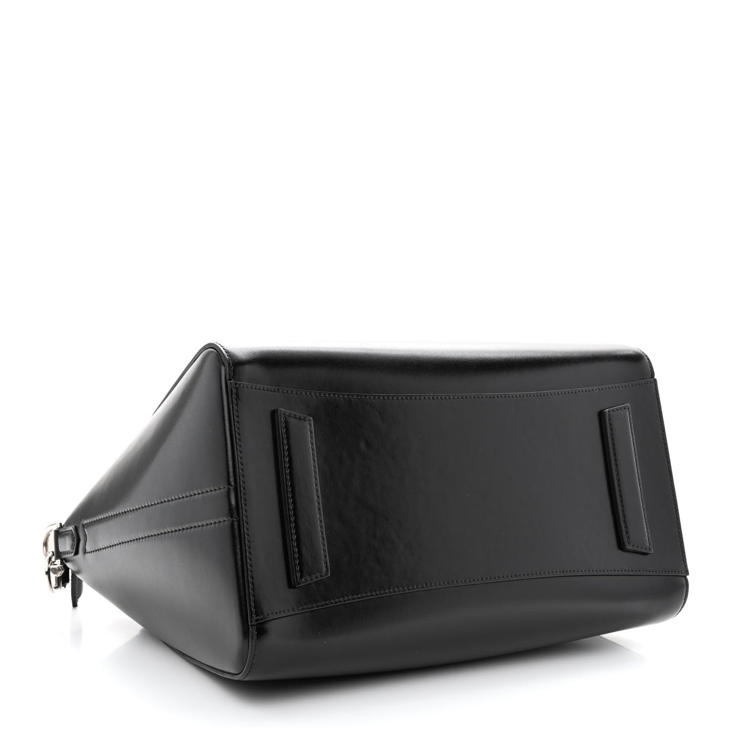 Shiny Lord Calfskin Medium Antigona Black