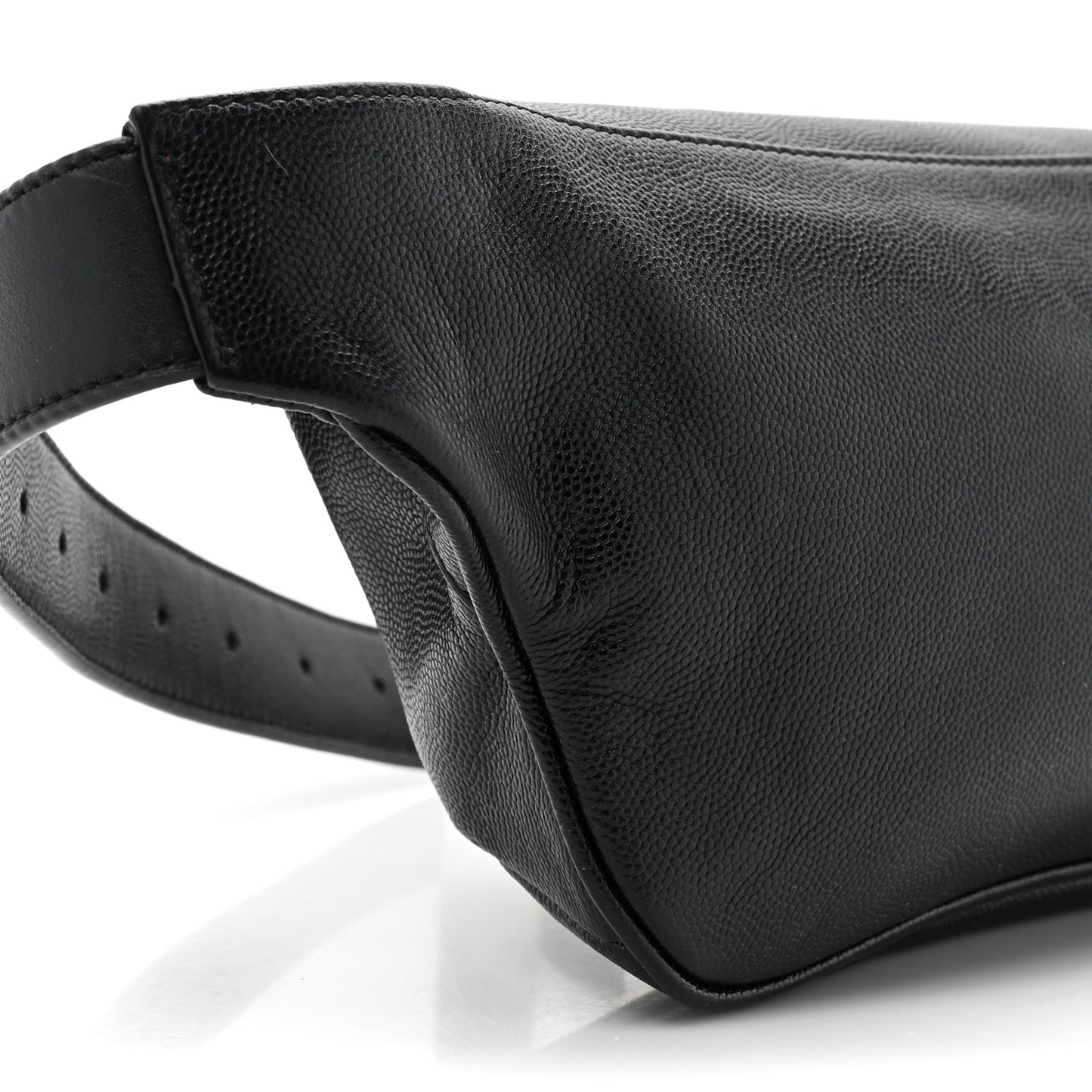 Grain De Poudre Monogram Belt Bag Black