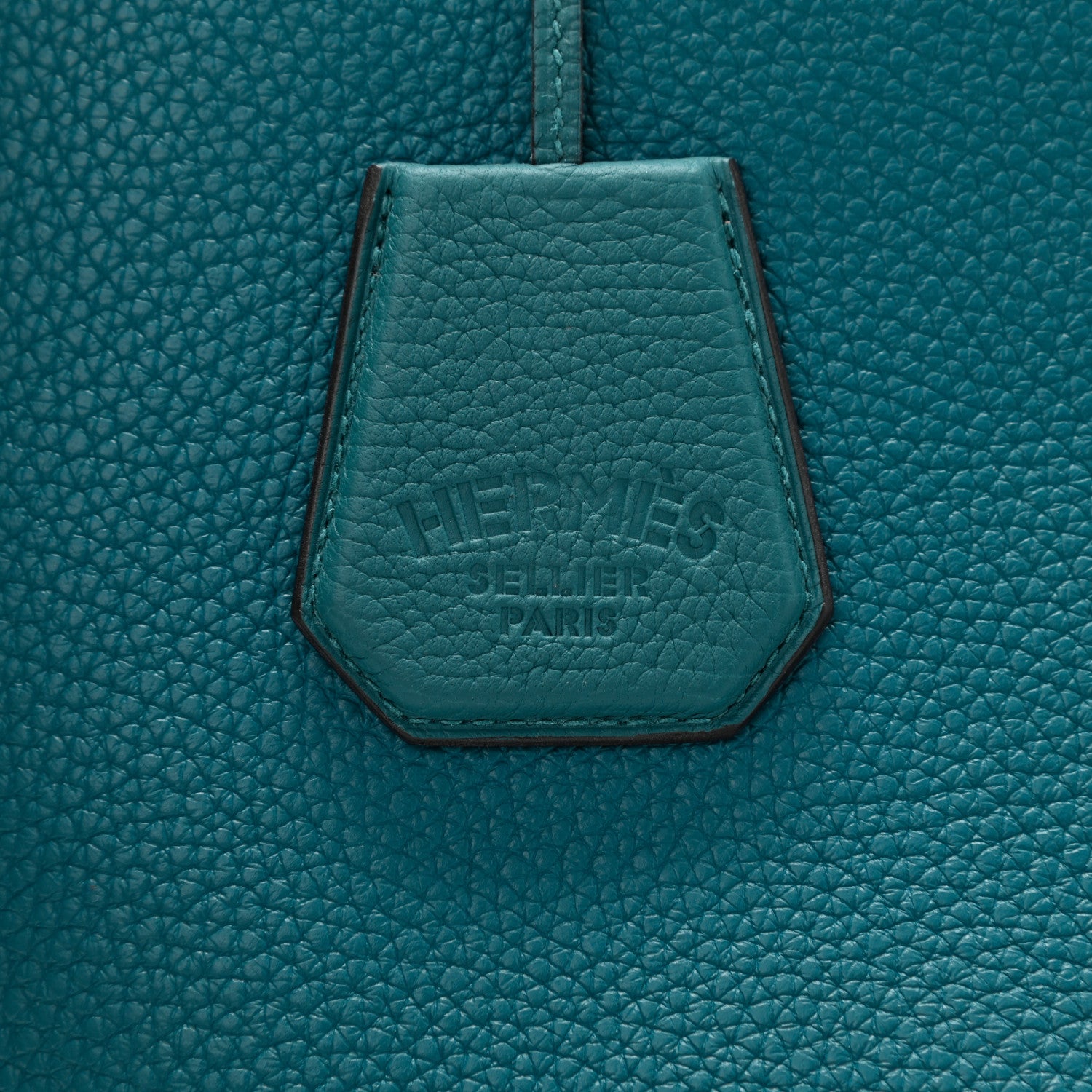 Hermes Taurillon Clemence Silkycity 33 Vert Bosphore 6 of 9