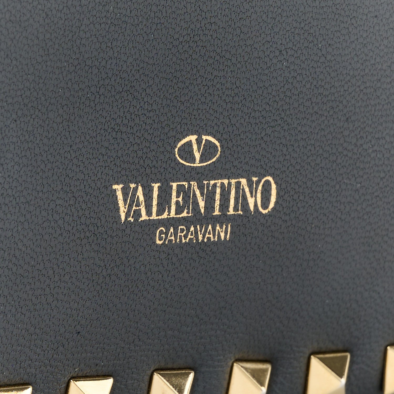 Valentino Garavani Nappa Rockstud Wristlet Clutch Black 8 of 11