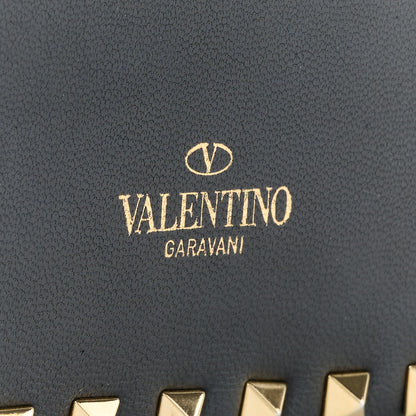 Valentino Garavani Nappa Rockstud Wristlet Clutch Black 8 of 11