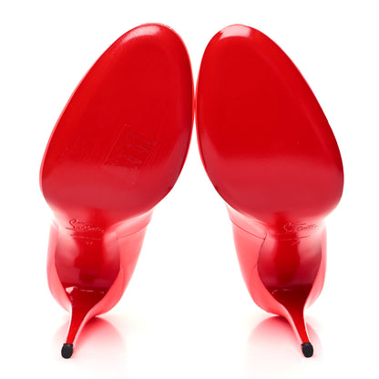 Christian Louboutin Patent Fifille 100 Pumps 37 Fluo Rose 5 of 8