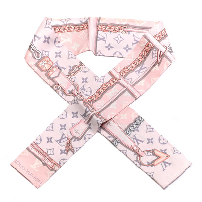 Louis Vuitton Silk Monogram Confidential Bandeau Light Pink 1 of 4