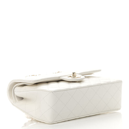 Chanel Caviar Quilted Small Double Flap White 4 of 16