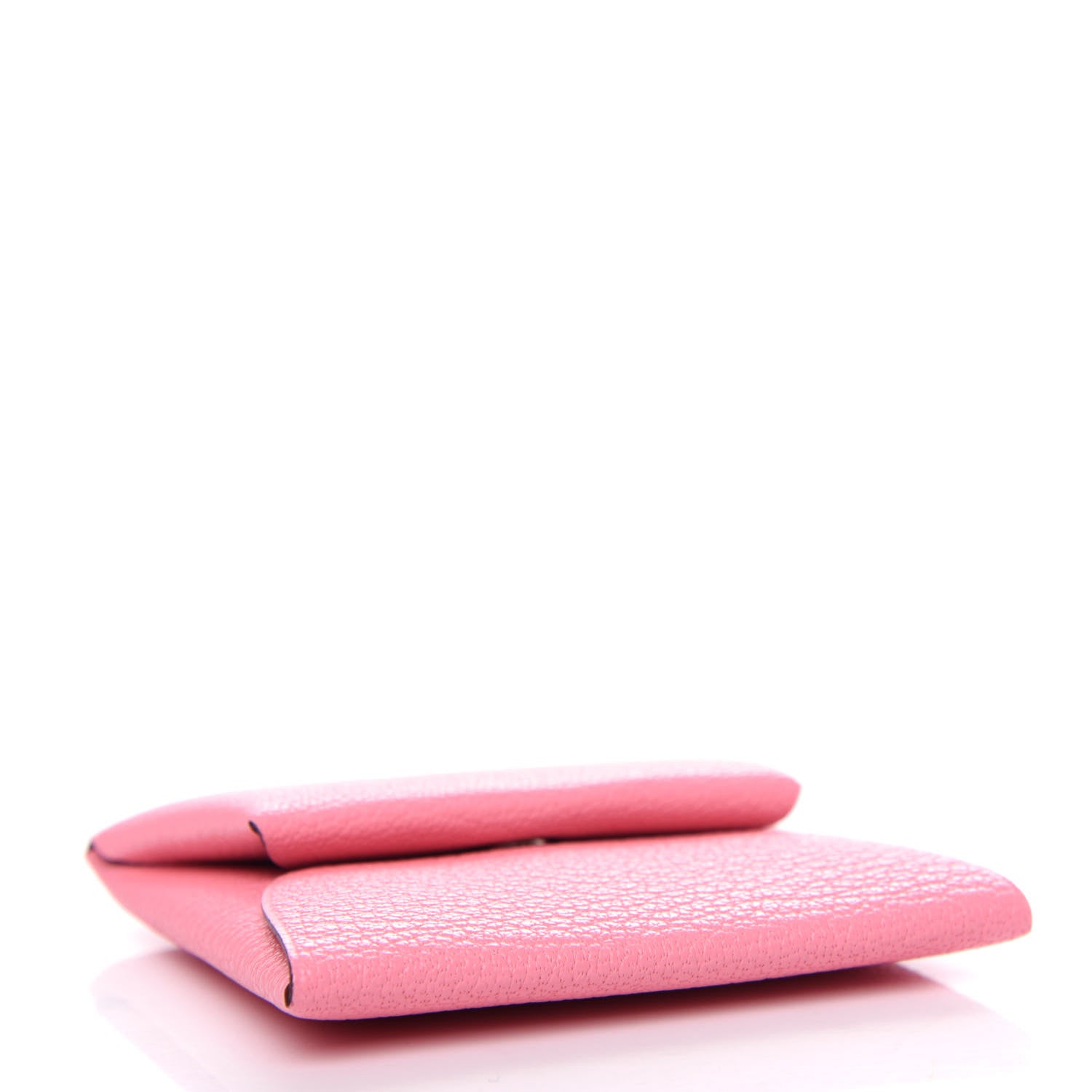 Hermes Chevre Mysore Verso Bastia Coin Purse Rose Confetti Brique 4 of 7