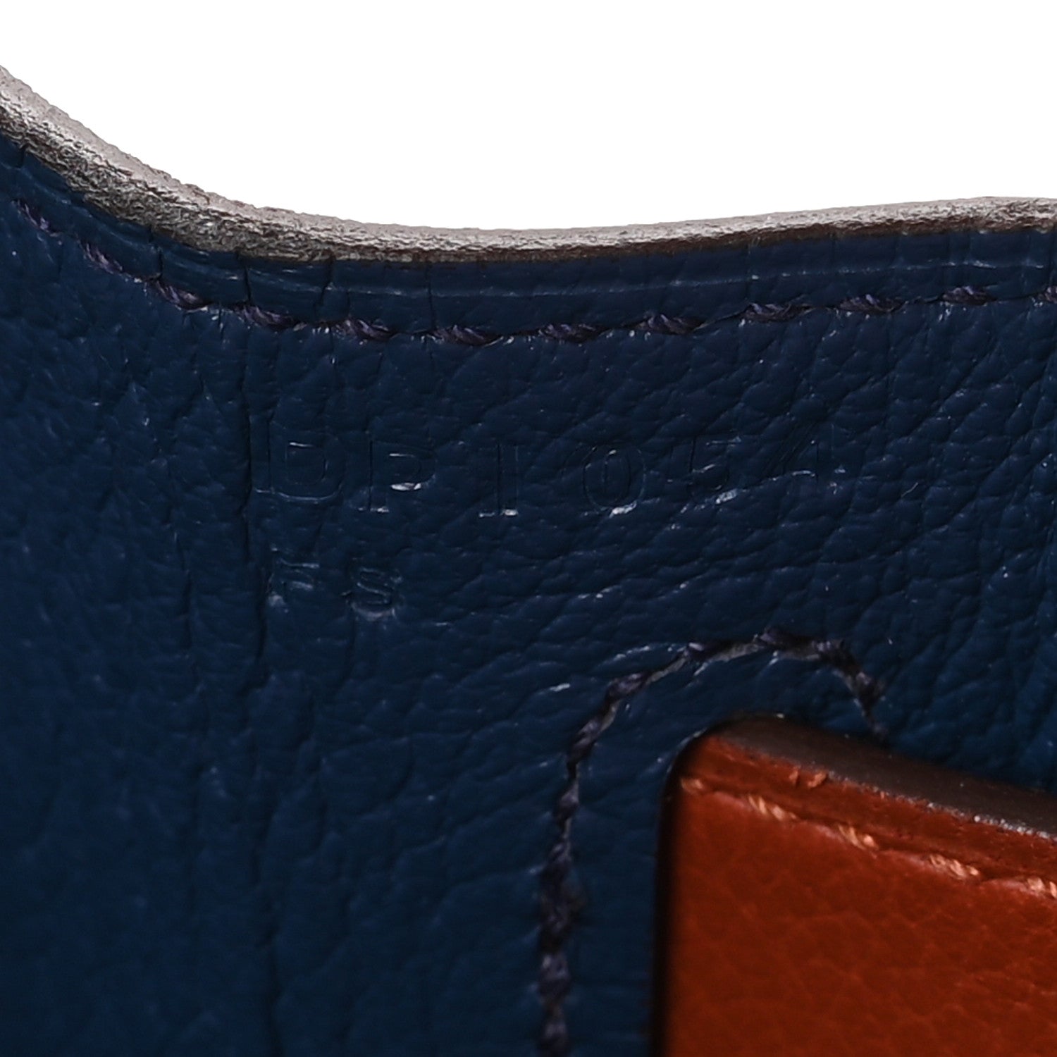 Hermes Evercolor Verso Kelly Retourne 32 Blush Deep Blue 8 of 11