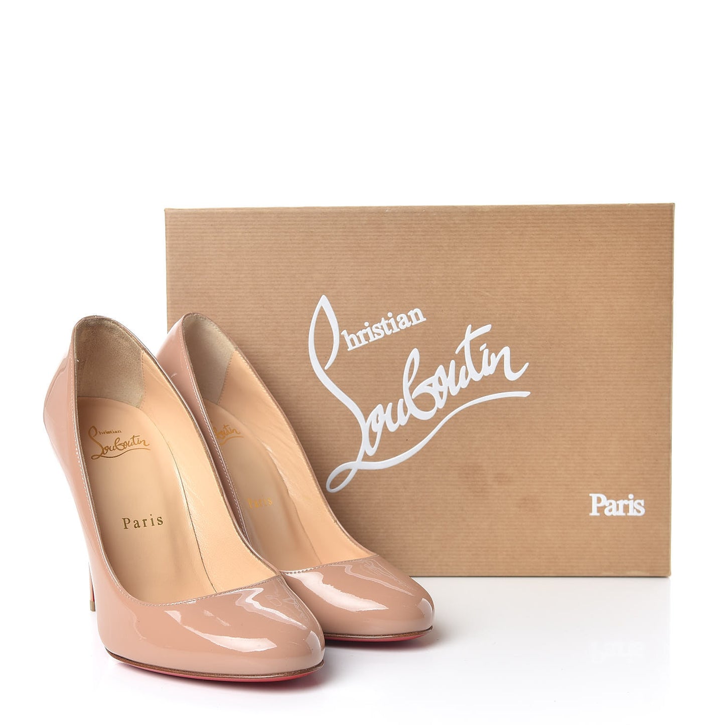 Patent Fifille 100 Pumps 36 Nude