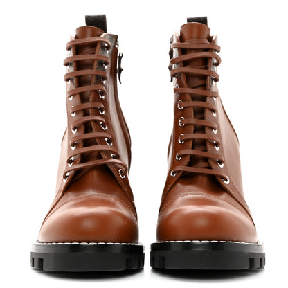 Louis Vuitton Calfskin Monogram Star Trail Ankle Boots 40 Cognac 2 of 13