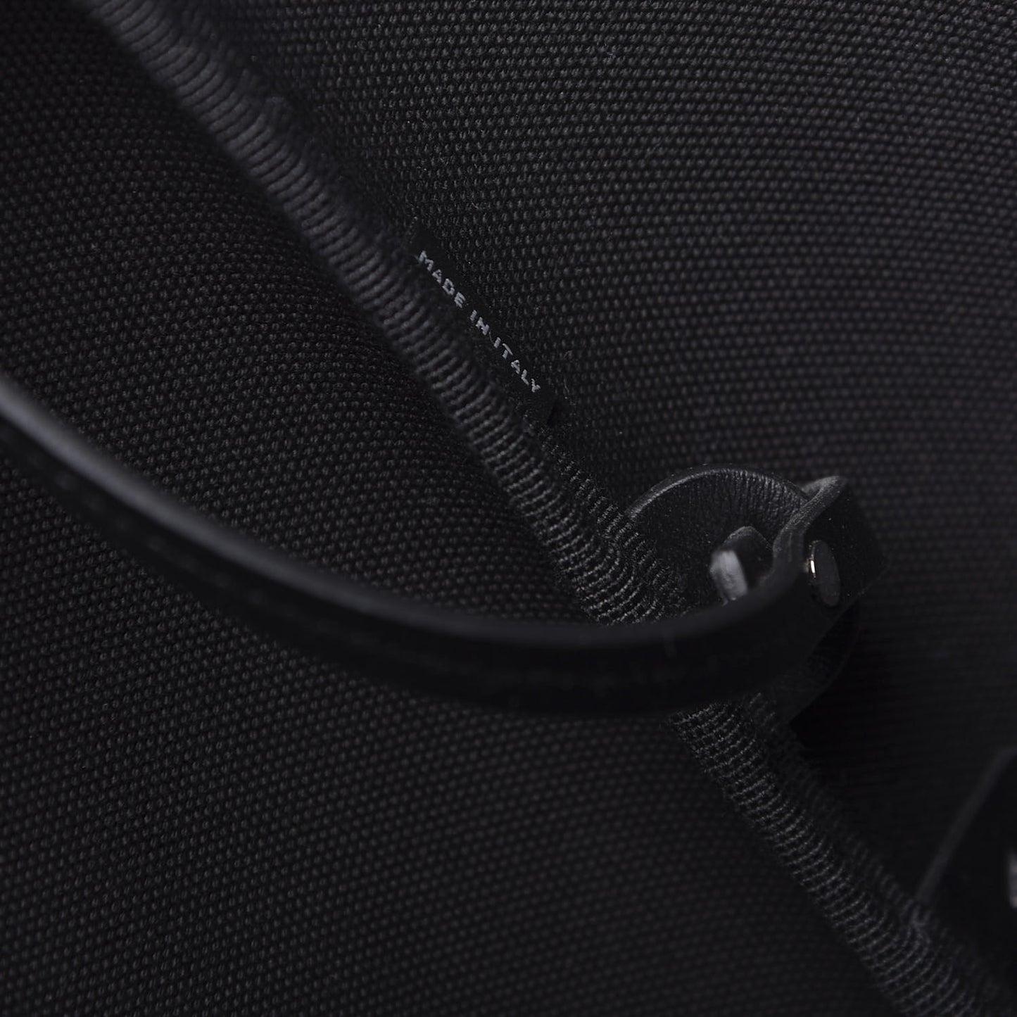 Canvas Racing Logo Tote White