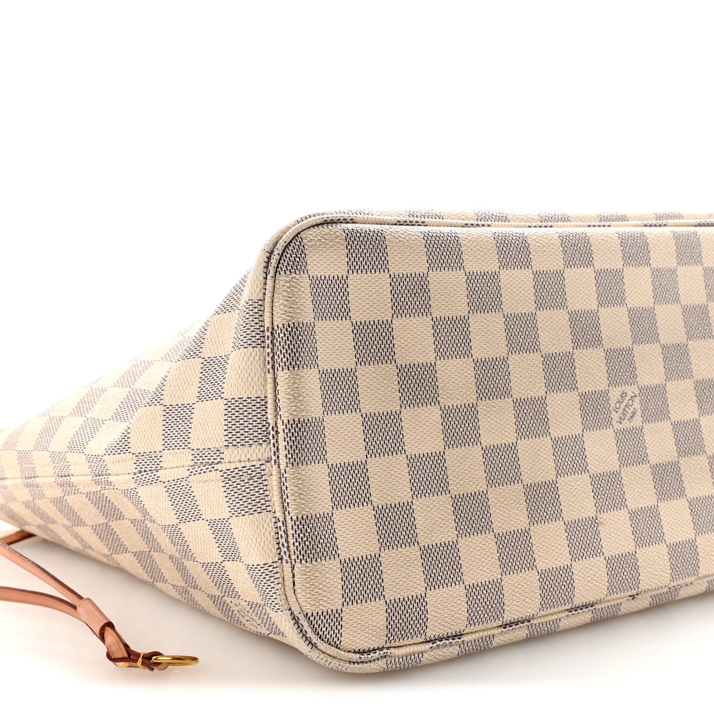 Damier Azur Neo Neverfull MM Rose Ballerine