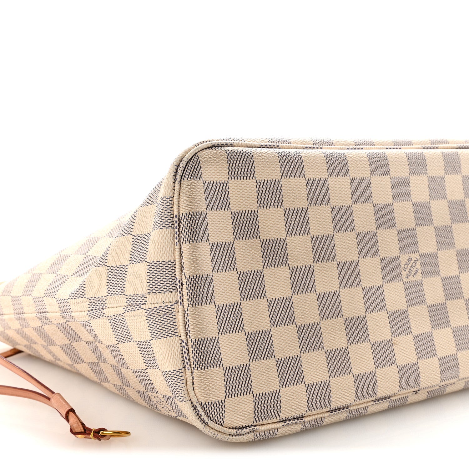 Louis Vuitton Damier Azur Neo Neverfull MM Rose Ballerine 9 of 10