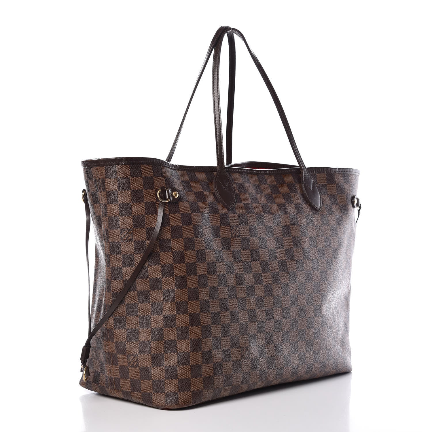 Louis Vuitton Damier Ebene Neverfull GM 3 of 25