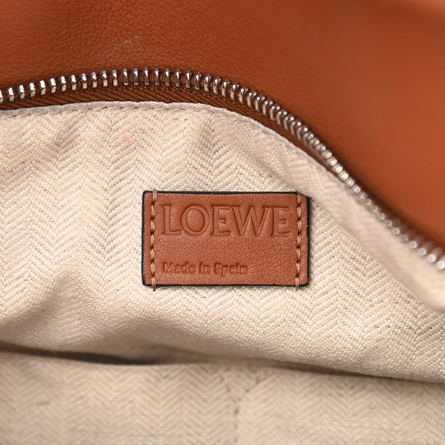 Calfskin Medium Puzzle Bag Tan