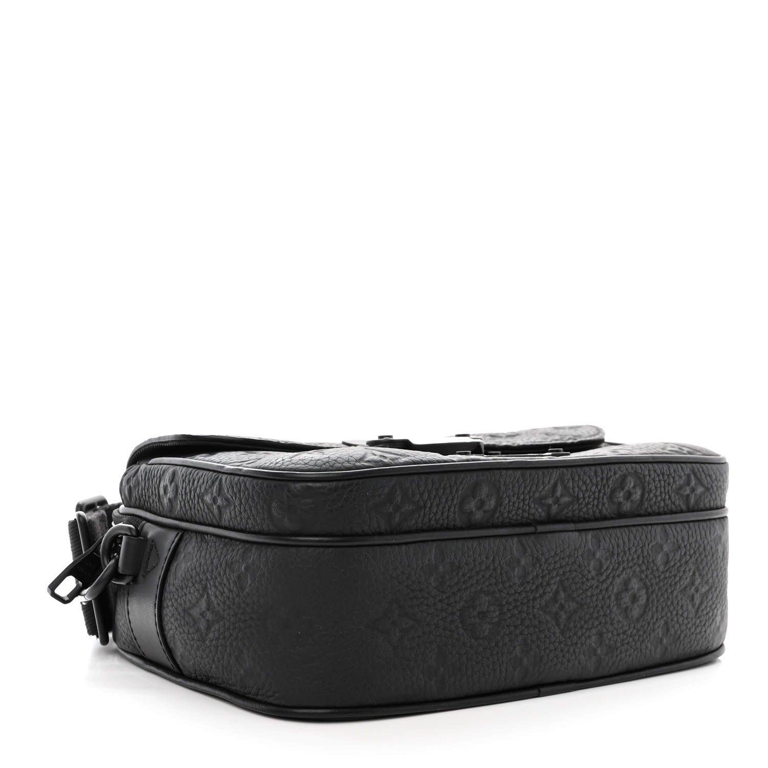 Louis Vuitton Taurillon Monogram S Lock Messenger Black 4 of 10