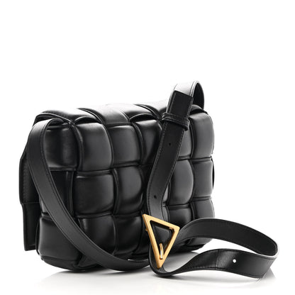 Bottega Veneta Nappa Maxi Intreccio Padded Cassette Crossbody Bag Black 3 of 14