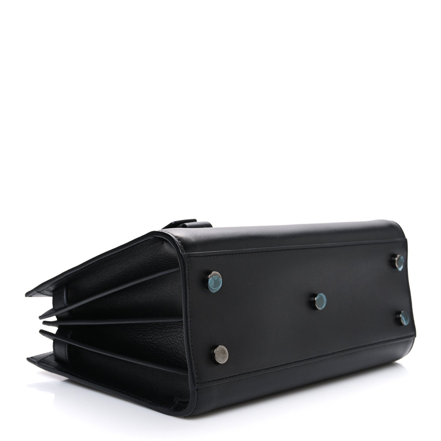 Saint Laurent Calfskin Love Patchwork Baby Sac De Jour Black 4 of 10