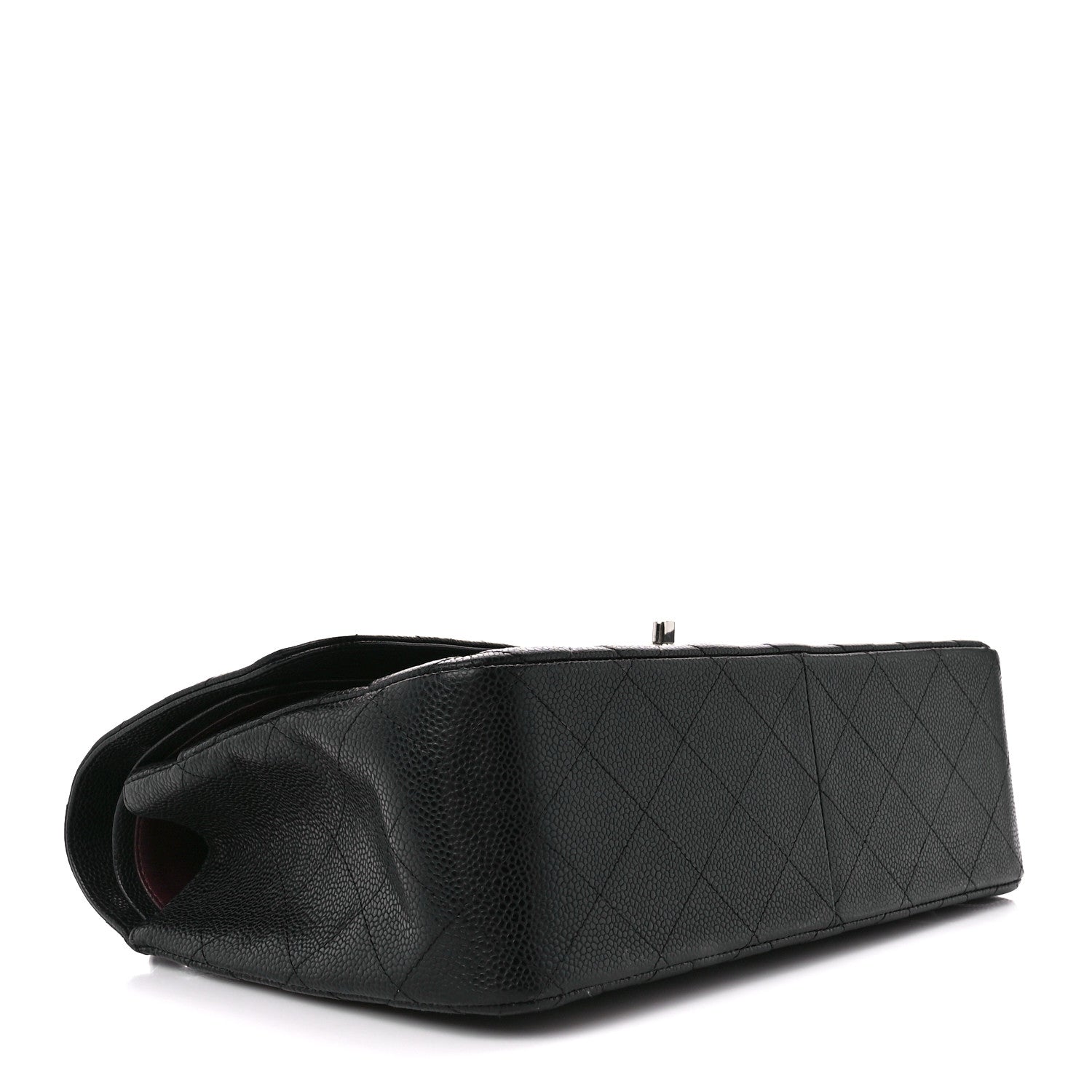 Chanel Caviar Quilted Jumbo Double Flap Black 4 of 11