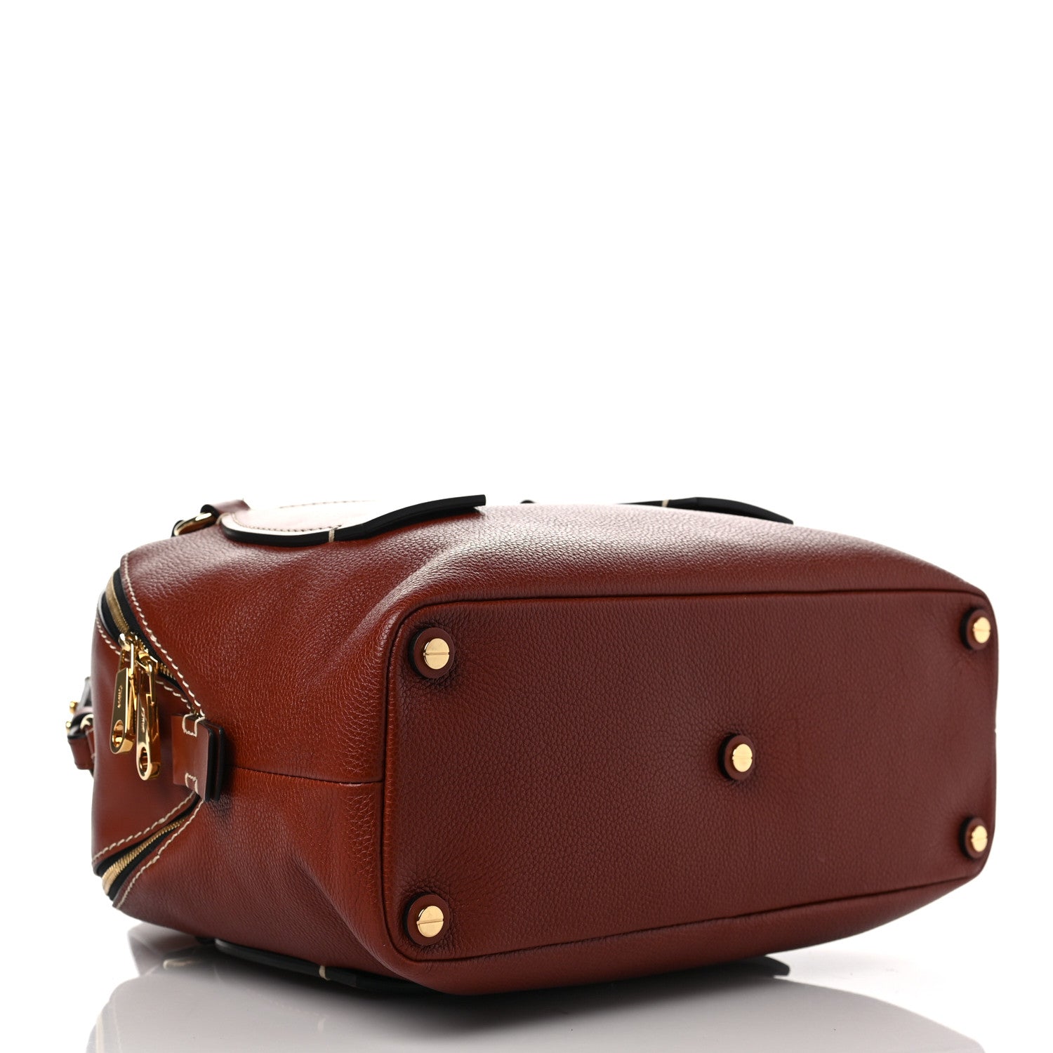 Chloe Calfskin Medium Daria Sepia Brown 4 of 9