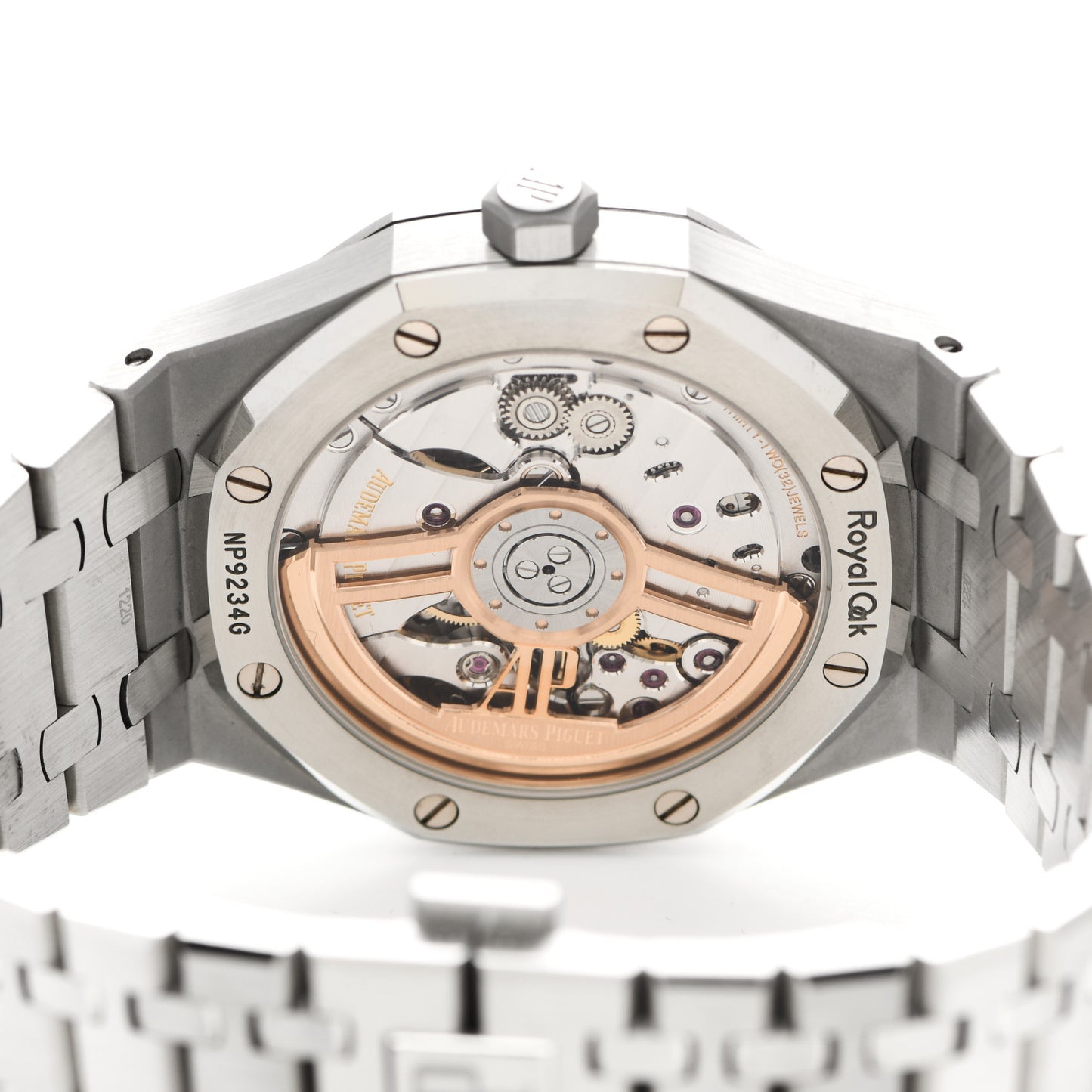 Stainless Steel 41mm Royal Oak Automatic Watch Blue 15500ST.OO.1220ST.01